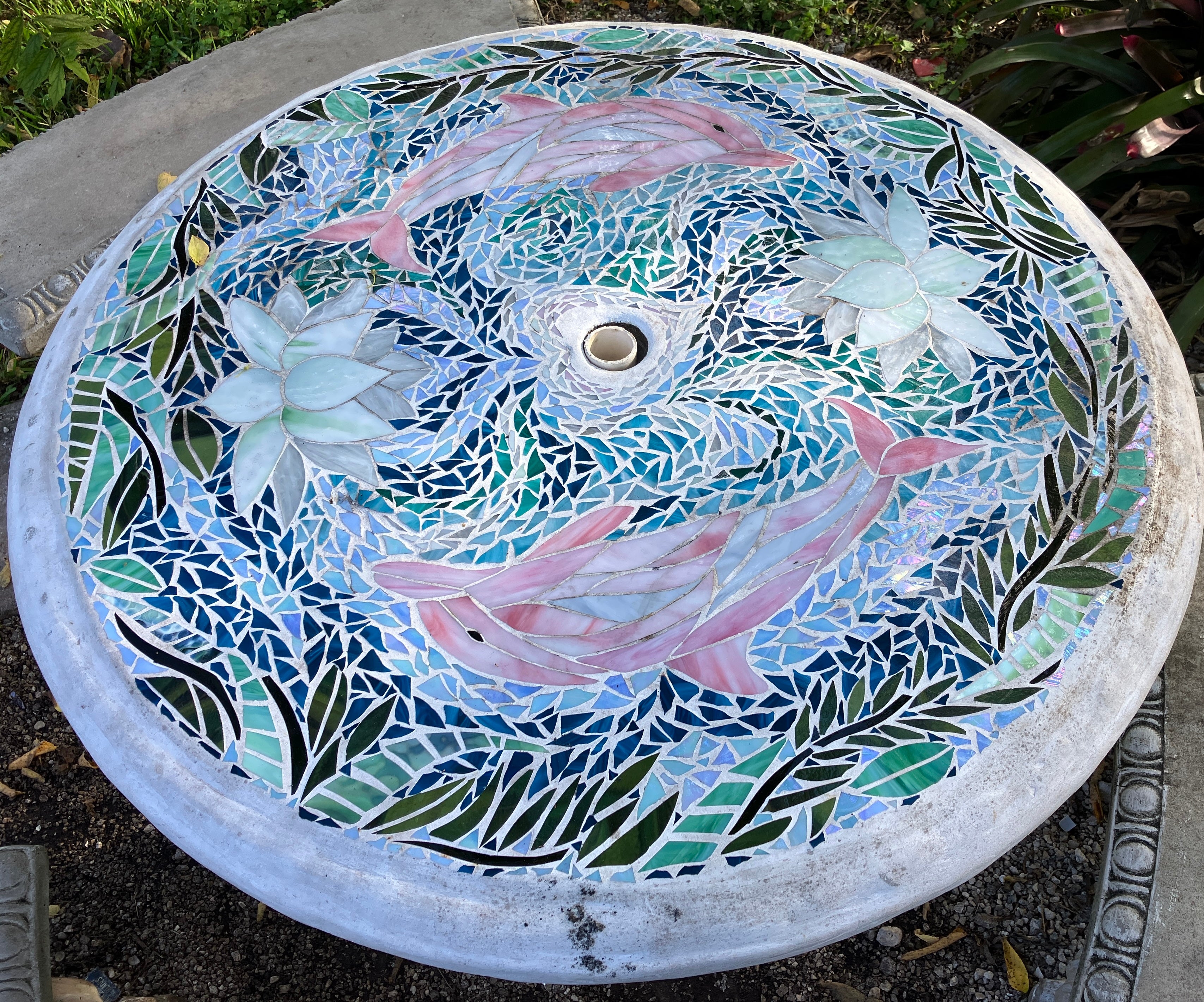 Custom Glass Mosaic Table Top