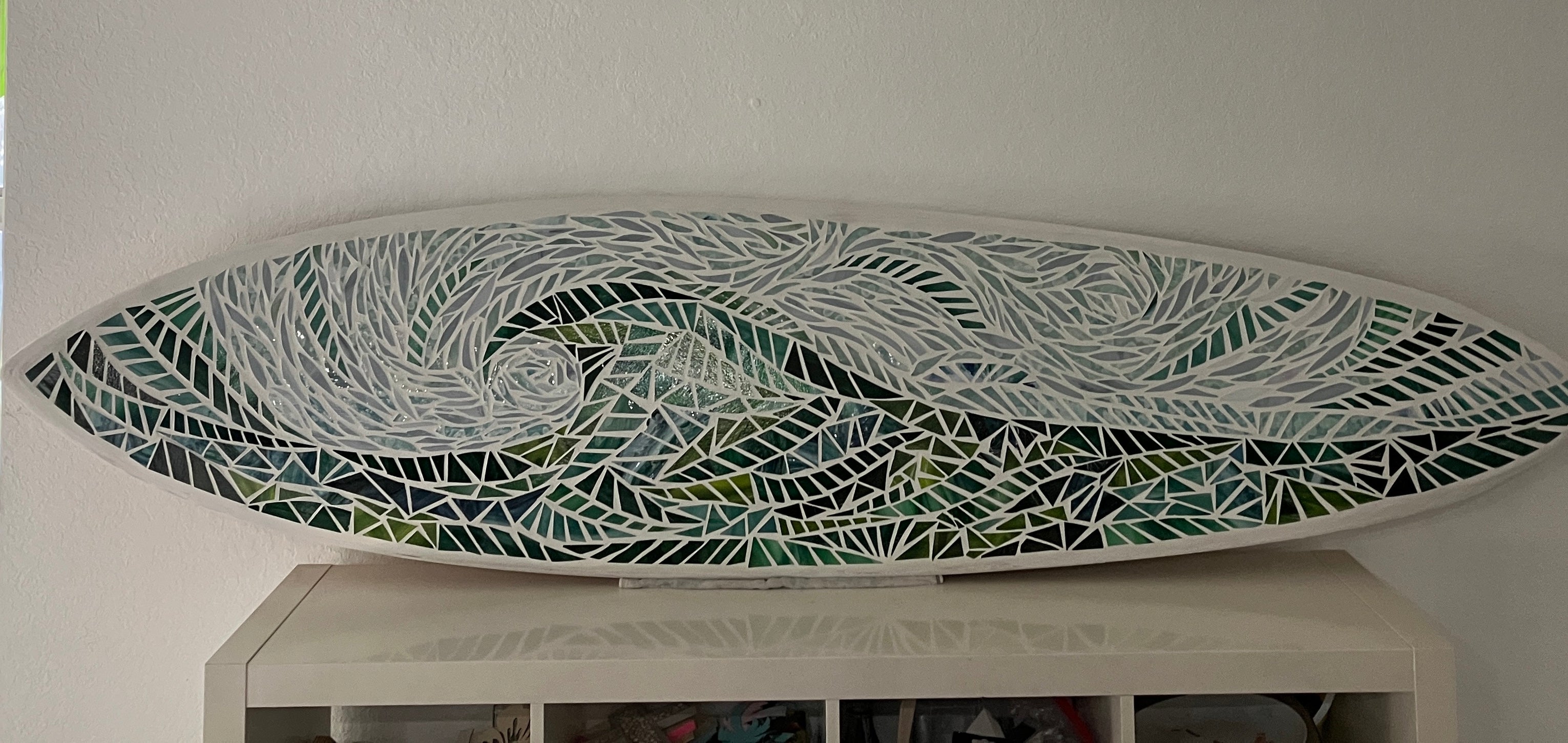 Custom Mosaic Surfboard