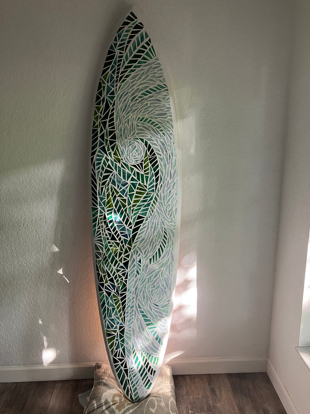 Custom Mosaic Surfboard