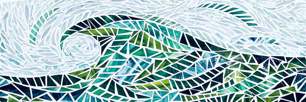 Custom Mosaic Surfboard