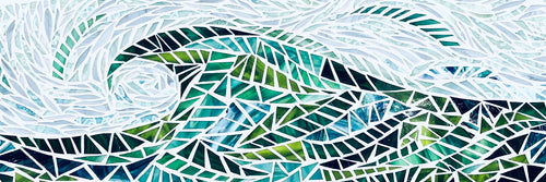 Custom Mosaic Surfboard