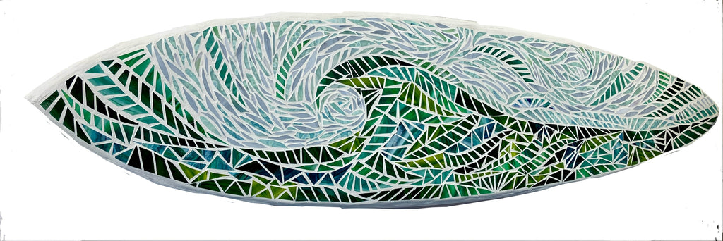 Custom Mosaic Surfboard