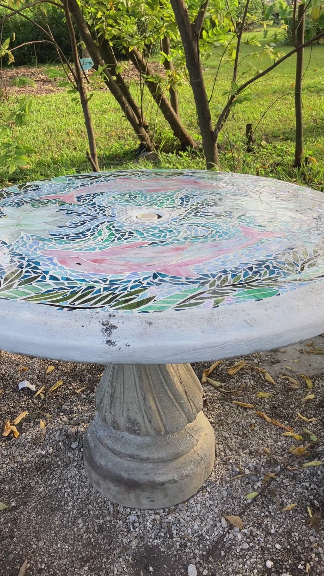 Custom Glass Mosaic Table Top
